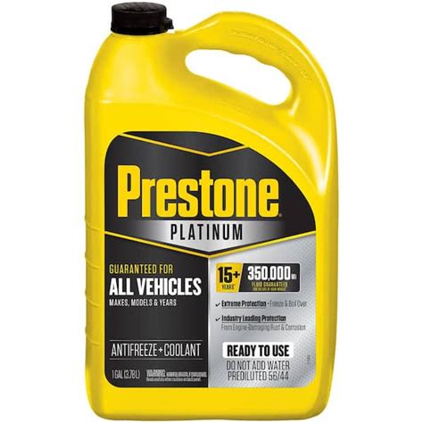 Prestone Universal Antifreeze and Coolant Ready